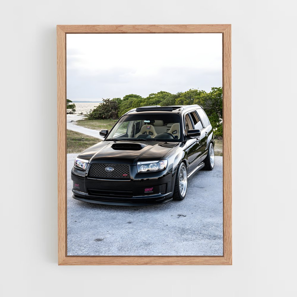 Poster exceptionnel Subaru Forester STI (vue 4)